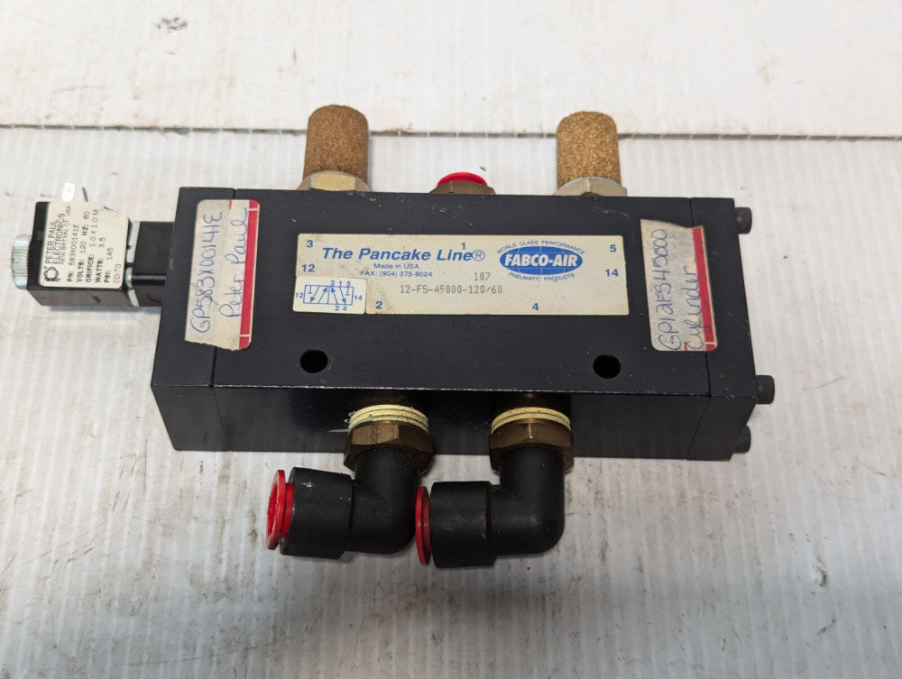 Fabco Pancake Line 12-FS-45000-120/60 Directional Control Valve