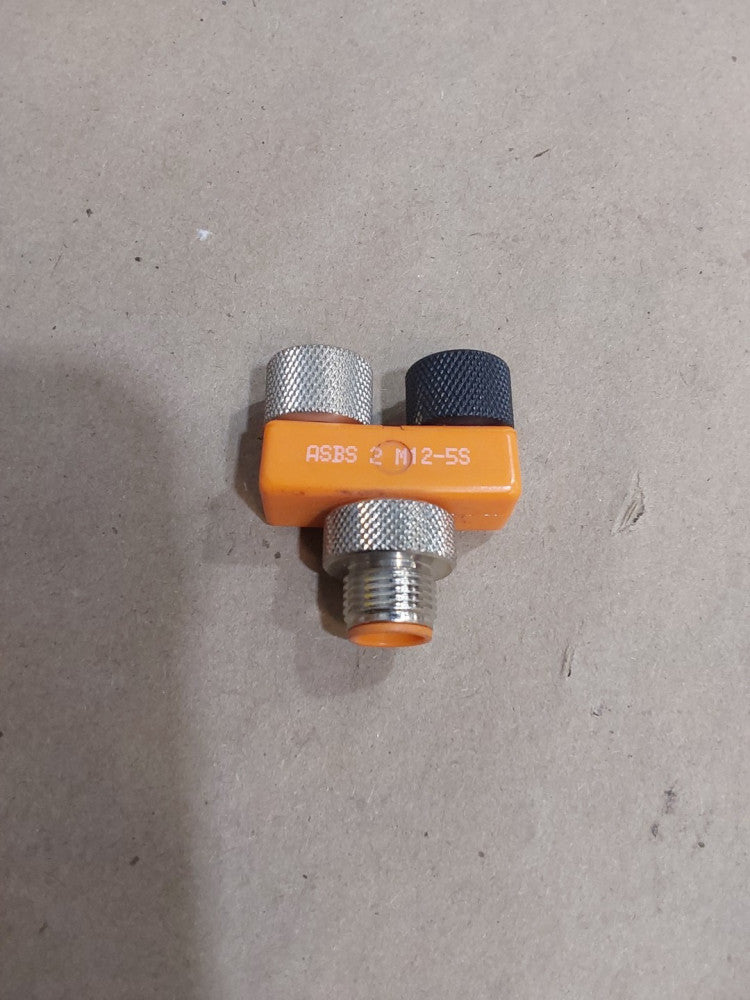Lumberg Automation ASBS 2 M12-5S T-Connector Splitter 5-Pin F to M