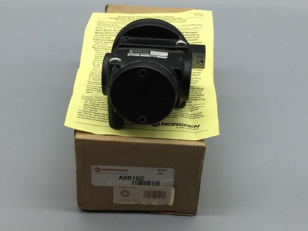 NEW Norgren A0015C Directional Control Poppet Valve