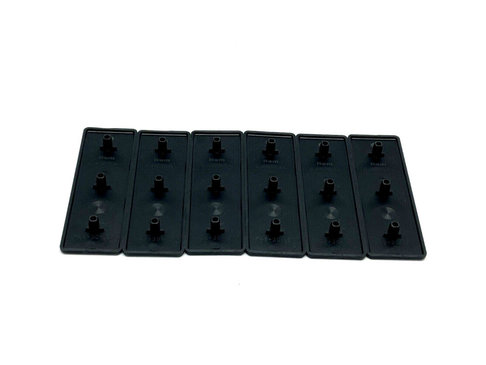 Item 0.0.418.54 Cover Cap Black 120x40 LOT OF 6