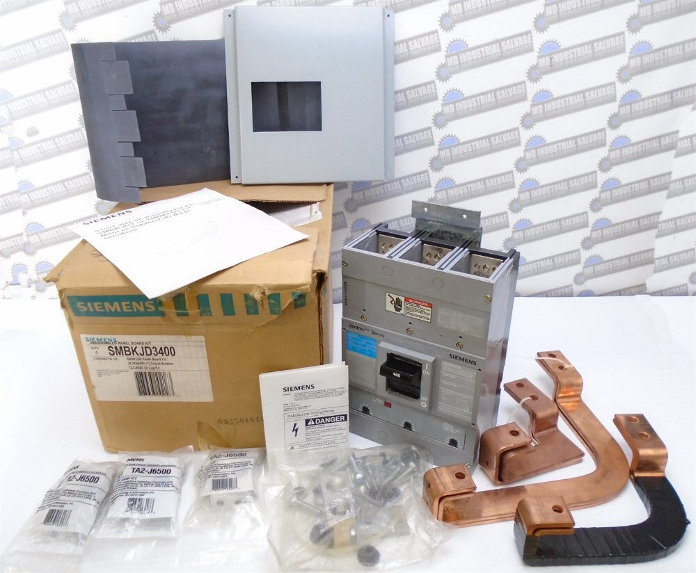 SIEMENS - SMBKJD3400 - PANEL BOARD KIT w/ JXD63B400 - 400A BREAKER (NEW in BOX)