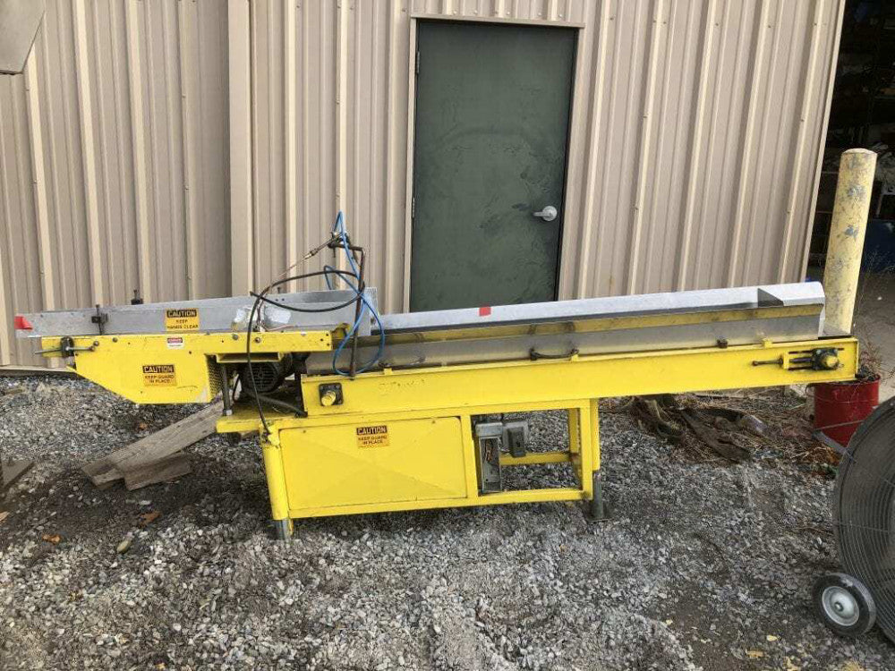 Accumulation/Washer Belt Conveyor/End Stop 125" X 12" 1PH 115V 137RPM ????