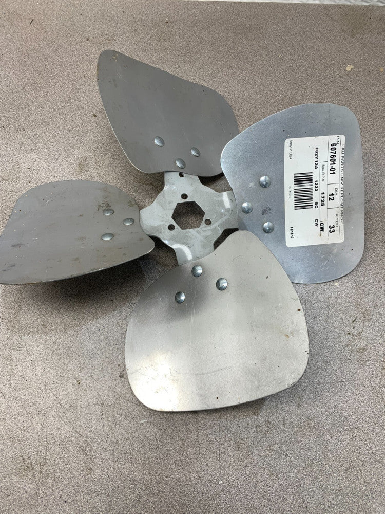 NEW Lau-Conaire Universal Replacement Fan 12" DIA. 607601-01