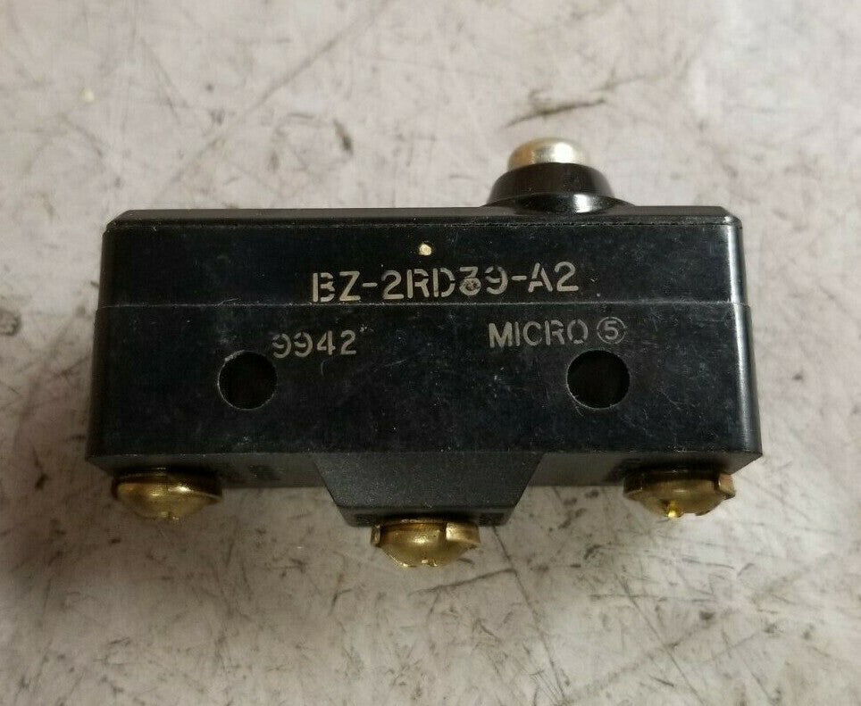 NEW HONEYWELL MICRO SWITCH BZ-2RD39-A2 LIMIT SNAP SWITCH 125 VAC PIN PLUNGER