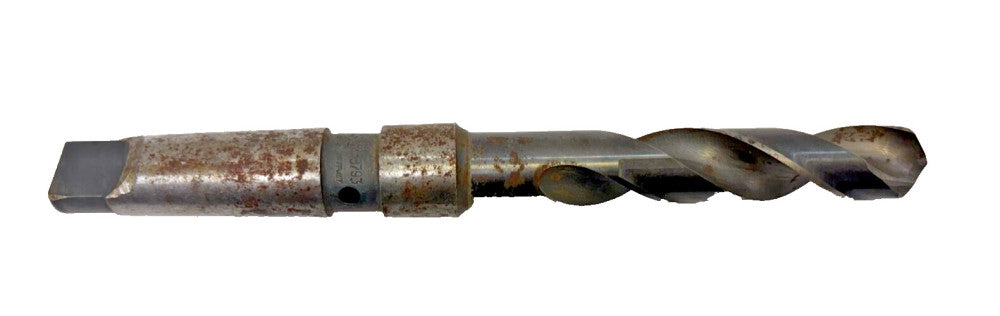 CLE-FORGE #3 MORSE TAPER SHANK DRILL BIT, SPIRAL 2 FLUTE, OAL 8-5/8", P/N 238793