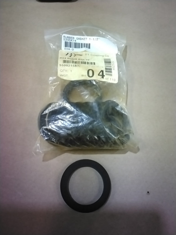 PT Coupling Co B04 BUNA BDL10 Gasket 5500215MC, Bag of 10