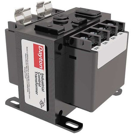 Dayton 31Eh15 Control Transformer, 200 Va, 80°C, 120V Ac, 208/277V Ac