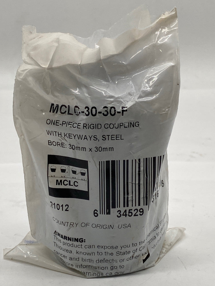 Ruland MCLC-30-30-F One-Piece Rigid Coupling Bore 30X30mm
