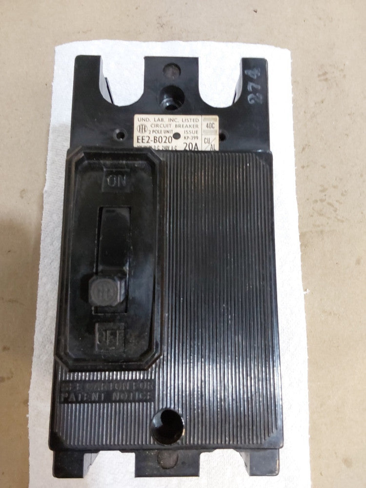 EE2-B020 ITE 20 Amp 240 Volt Circuit Breaker