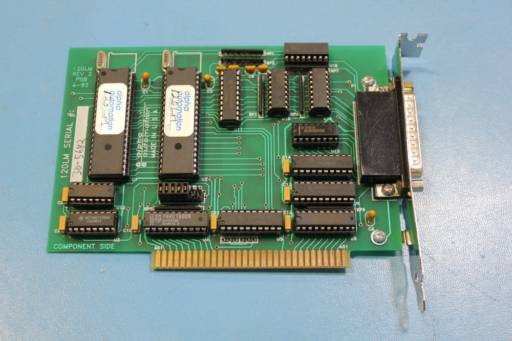 Alpha Automation 120LM ISA Control Board