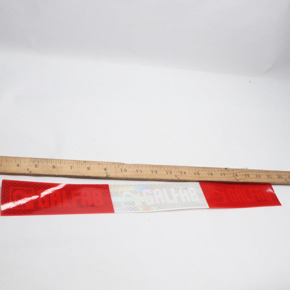 Galfab DOT Conspicuity Reflective Safety Marking Tape 18" x 2"