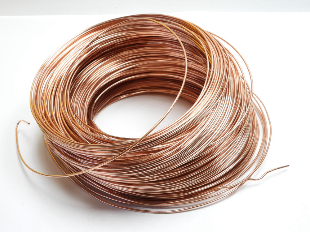 23.75 Lbs Bare Copper Wire 0.10" Diameter Half Hard, 1-Conductor