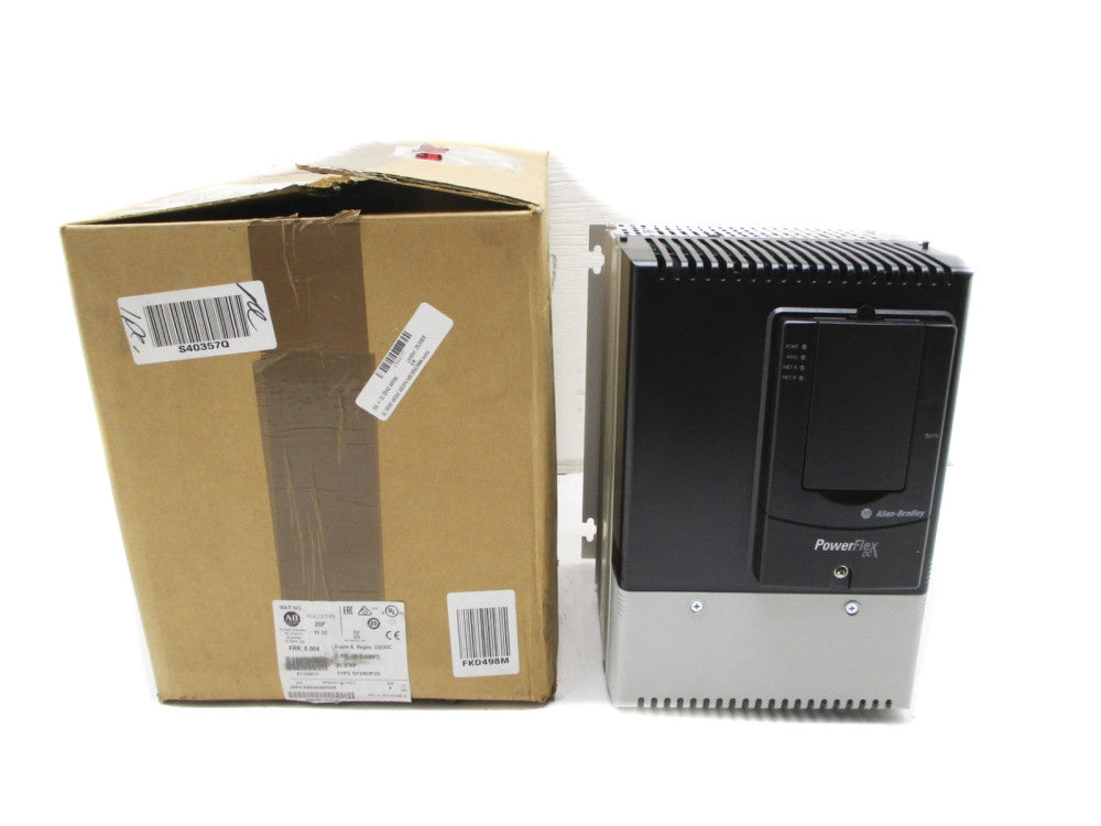 ALLEN BRADLEY 20P41AB038RA0NNN SER. A F/W 6.004 230VAC 38.0A NSMP