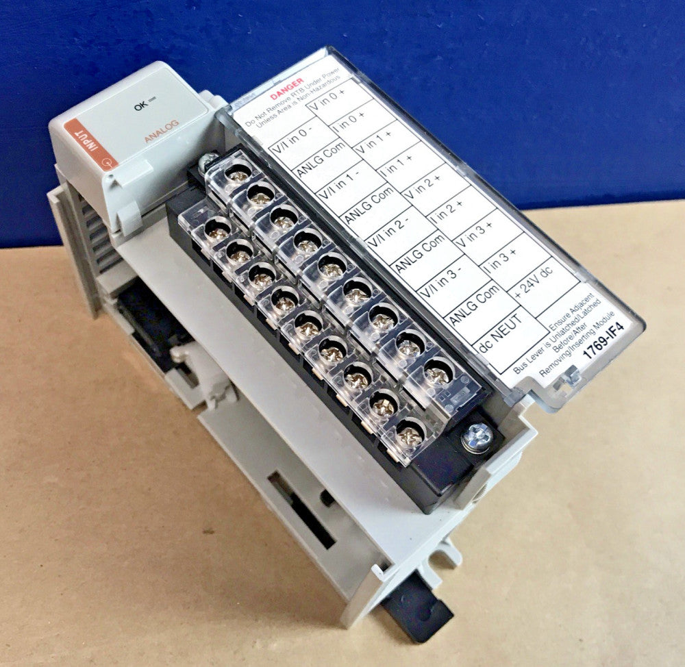 Allen Bradley 1769-IF4/B CompactLogix 4-Channel Analog Input Module F/W Rev. 3.2