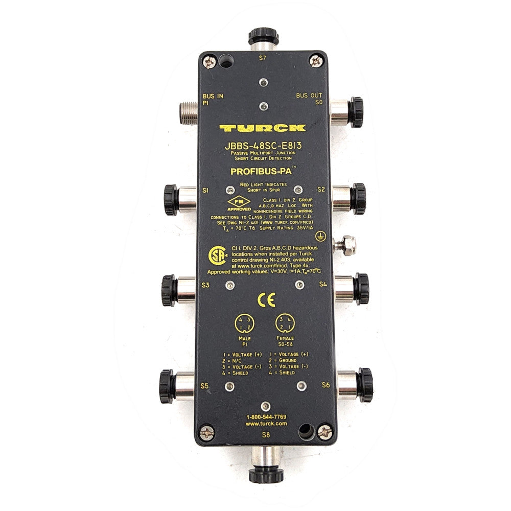 TURCK JBBS-48SC-E813/EX PROFIBUS-PA MODULE