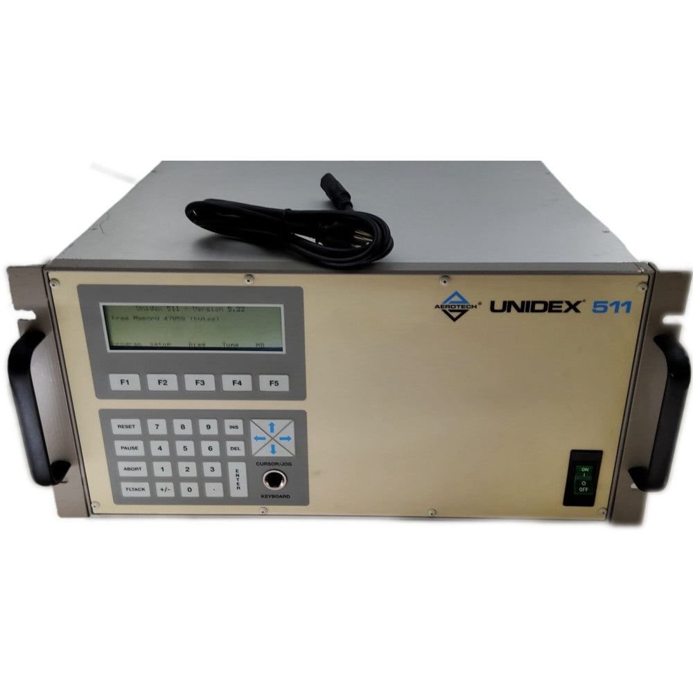 Aerotech Unidex 511 Multi-Axis Motion Controller U511-R-A-20B-20B AS4010 x2