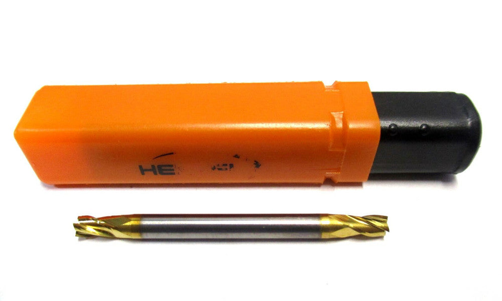 NEW (74611963) 7/64" x 1/8" x 3/16" x 1-1/2" 4F CC DE RH Carbide Square End Mill