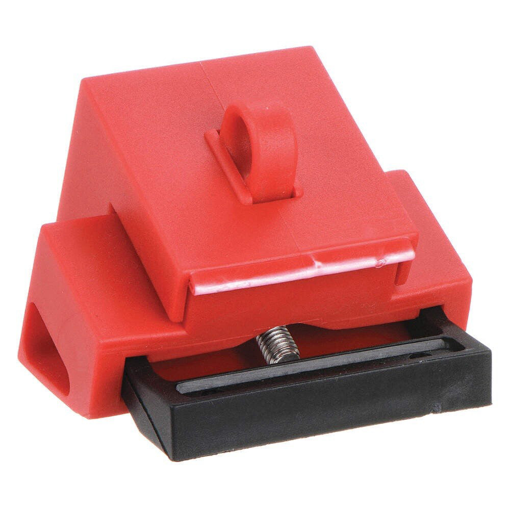 BRADY 65397 Circuit Breaker Lockout Clamp-On Lockout Type, Polypropylene & Nylon
