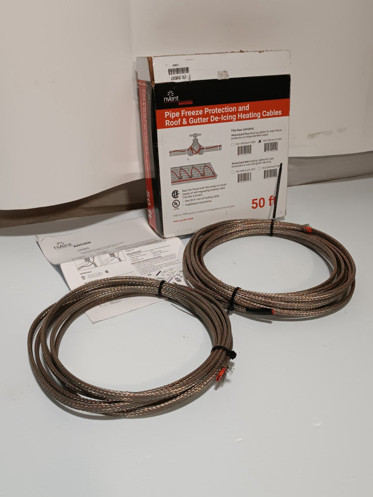 nVent RAYCHEM H621050 WinterGard Plus heating cable ~40ft 6W/ft 240V as shown
