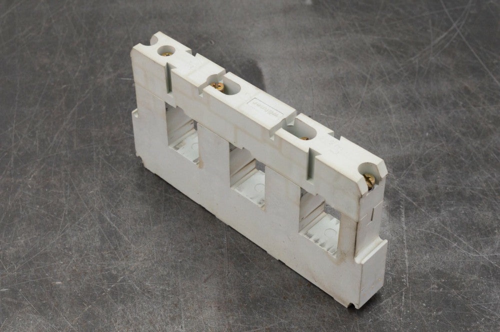 Wohner 01231 BusBar Support 3-pole Fits Double-T 60Classic Bus Bar