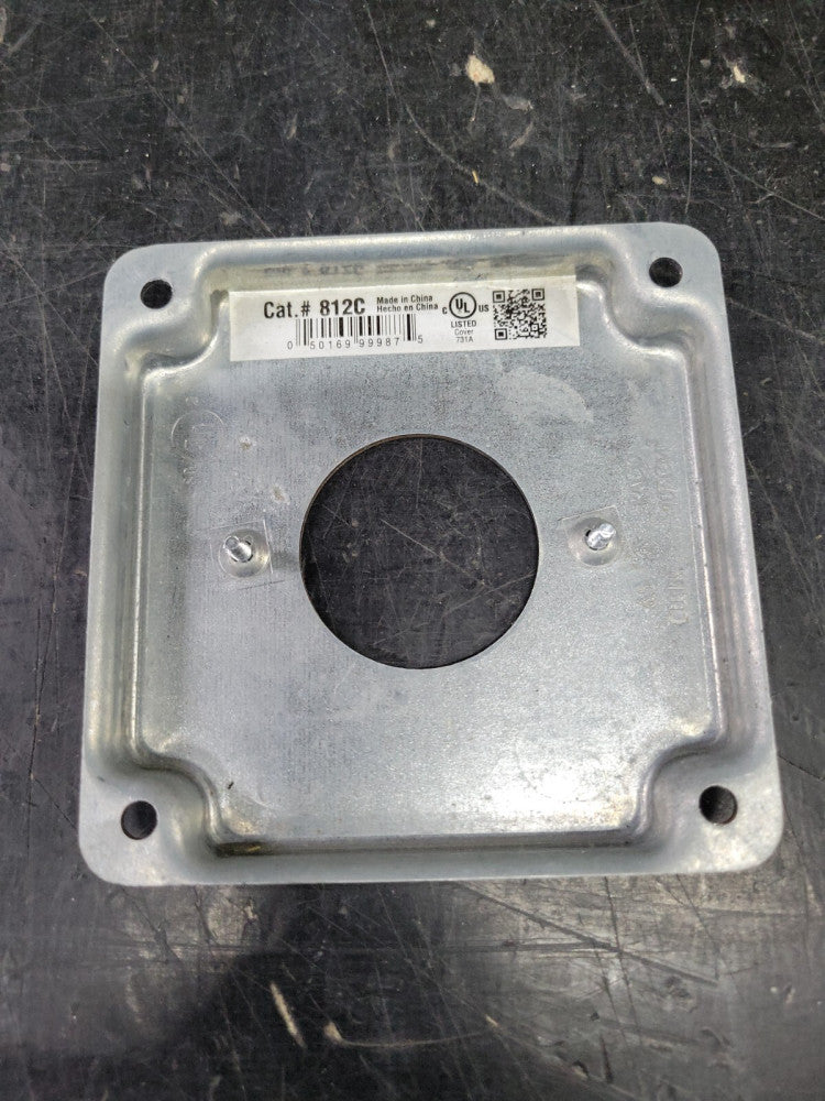 1) New Hubbell 812C Exposed Work Cover 20 Amp Receptacle