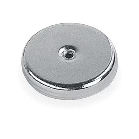 Zoro Select 3Dxx8 Round Base Magnet,16 Lb. Pull