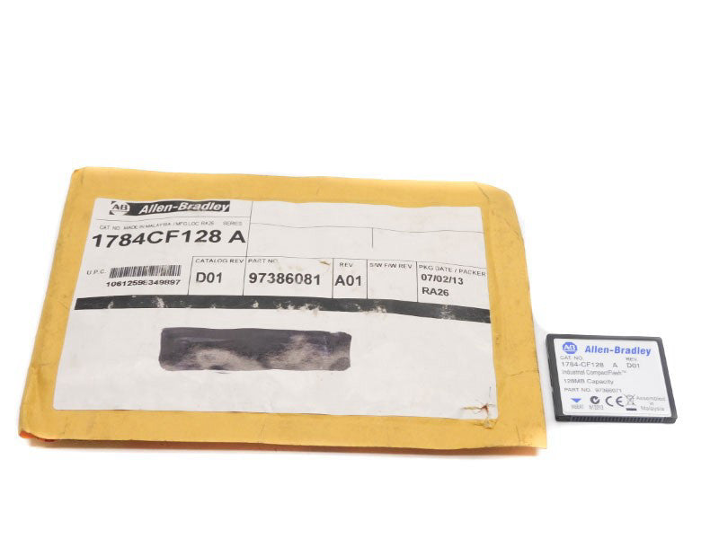 ALLEN BRADLEY 1784-CF128 SER. A 128MB NSMP