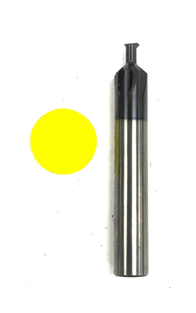 HTG USA SOLID CRABIDE CHAMFER END MILL .375 DIA X .020