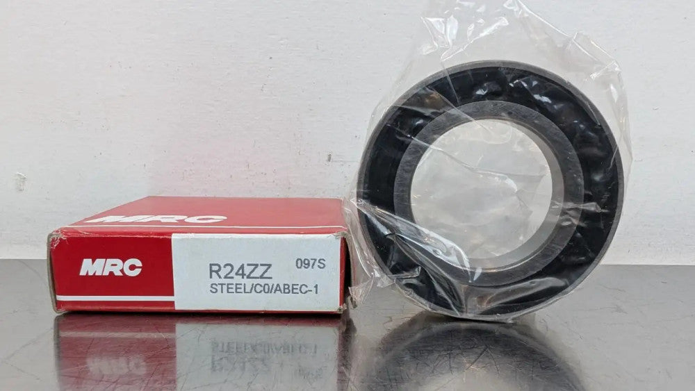 MRC R24ZZ Deep Groove Ball Bearing 1.5" ID 2.625" OD .5625" Wide