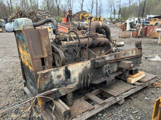 Detroit 6-71 Diesel 200 Hp Engine 6 Cylinder