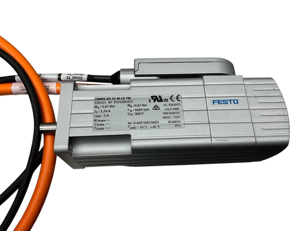 ONE Festo servo motor EMMS-AS-55-M-LS-TM 550111