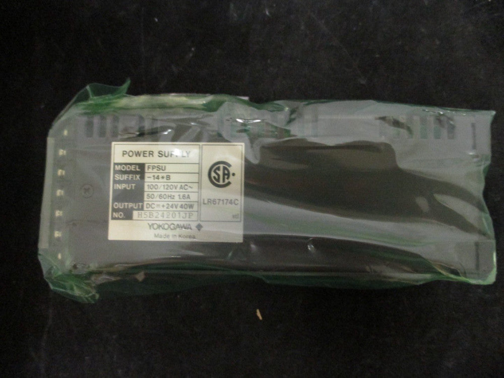 NEW Yokogawa FPSU-14-B POWER SUPPLY MODULE 100/120V AC Input, DC Output