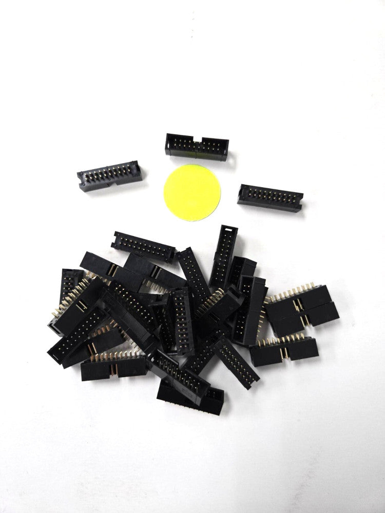ELECTRICAL CONNECTOR FOR CIRCUIT BOARDS 20 PINS **LOT OF 29**