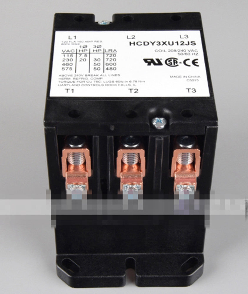 One Brand New HCDY3XU12JS AC Contactor 3-Phase 208/240V 120A