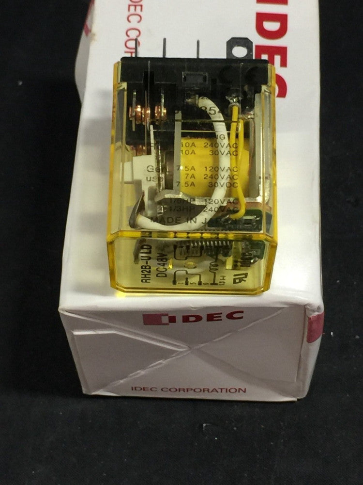 IDEC RH2B-ULD-DC48V COMPACT POWER RELAY 48VDC