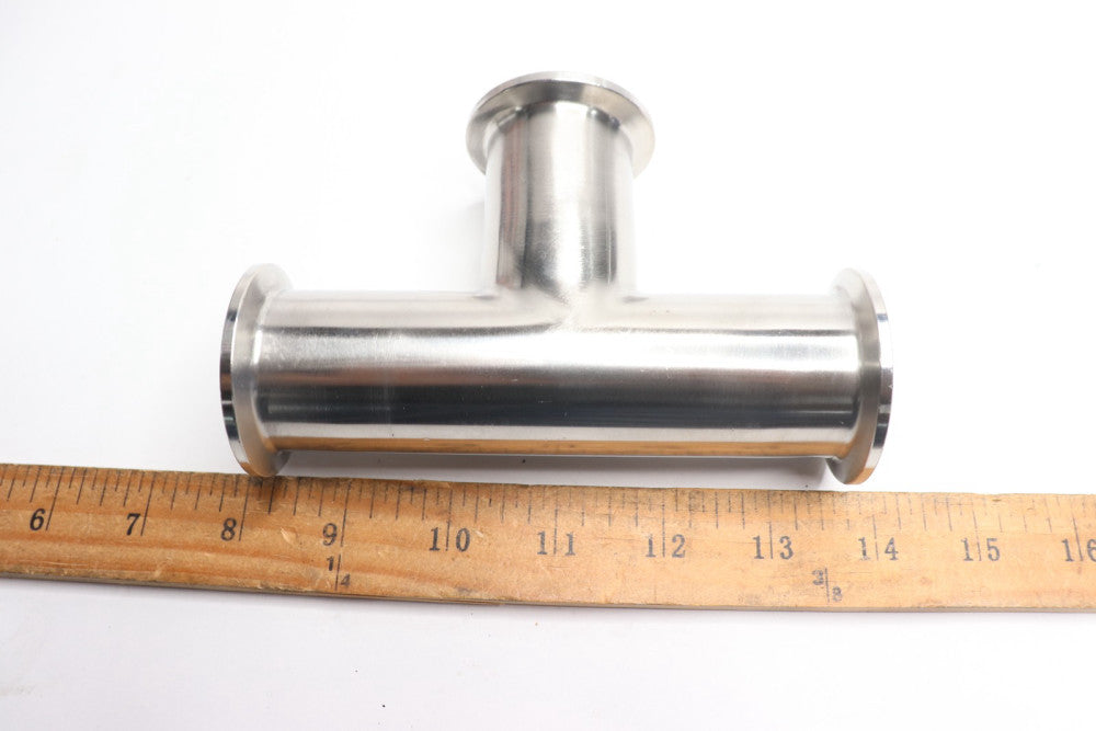Tri-Clamp Tee Stainless Steel 1-1/2" 7MP-1.5-304