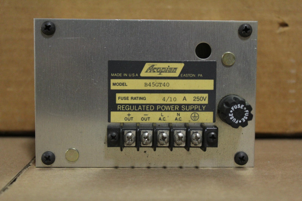 Acopian B45GT40 Power Supply