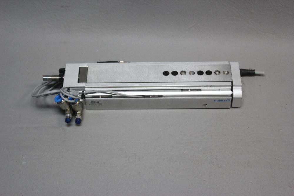 FESTO GUIDED CYLINDER PNEUMATIC MINI SLIDE DGSL-10-100-Y3A