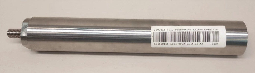 Vemag Type 260.211.001 Deflection Roller 104698115 260211012 10-3/8" Belt Width
