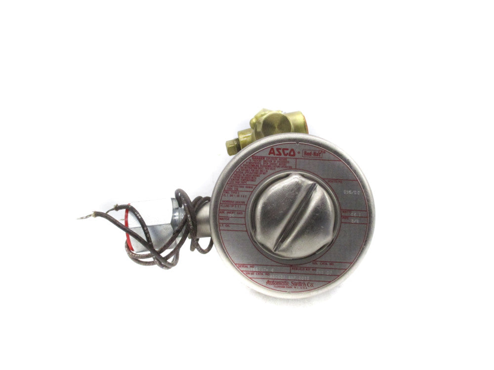 ASCO X2063816RF12013 125VDC 0-125PSI 3/8" NSNP