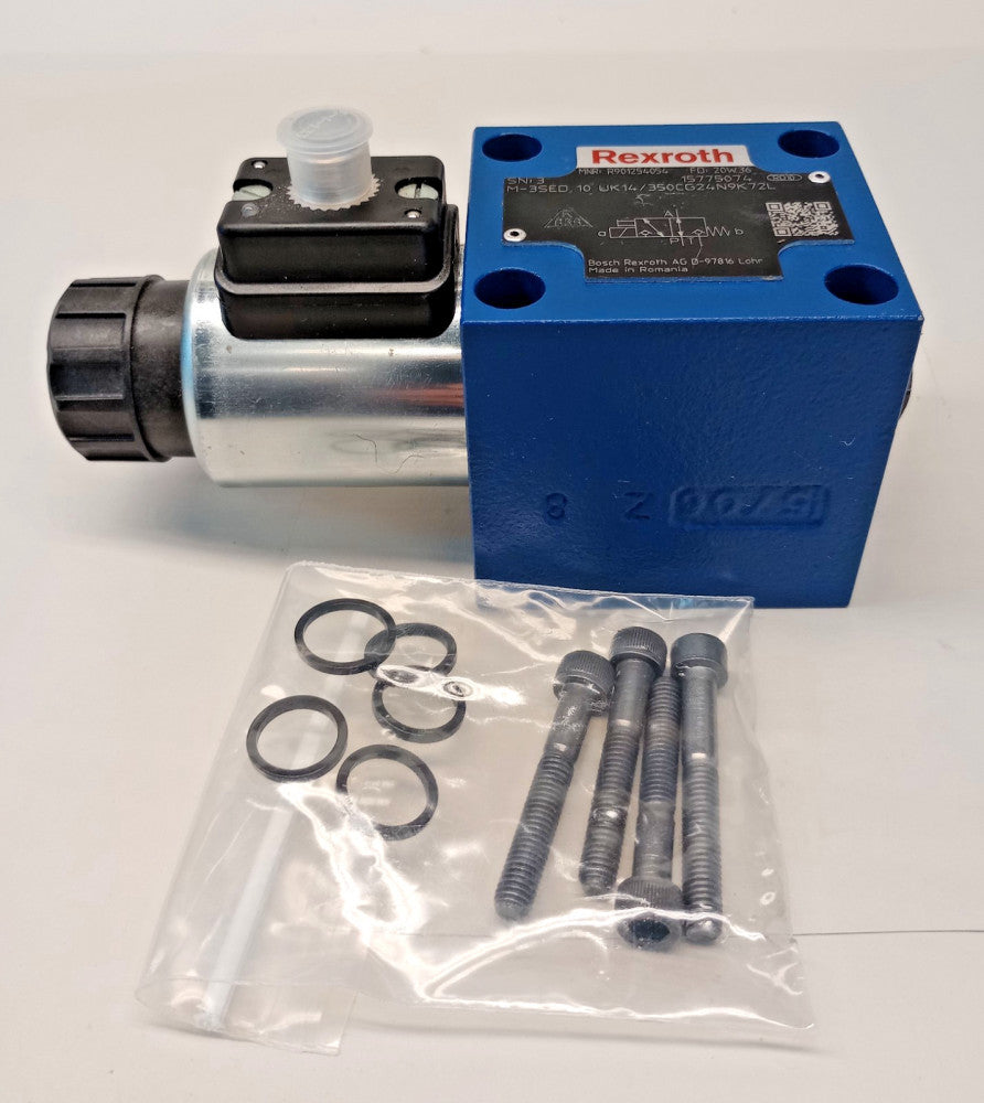Rexroth R901254054 Used Solenoid Valve M-3SED10UK14/350CG24N9K72L