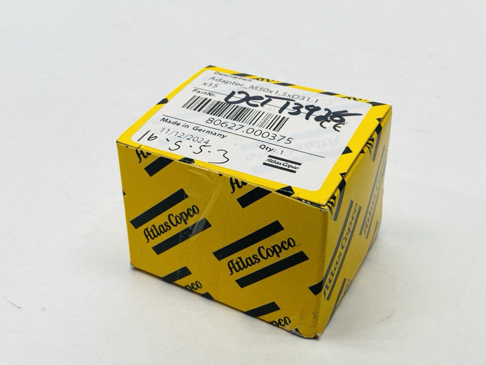 Atlas Copco 80627.000375 Adapter M30x1,5xD31 1x15