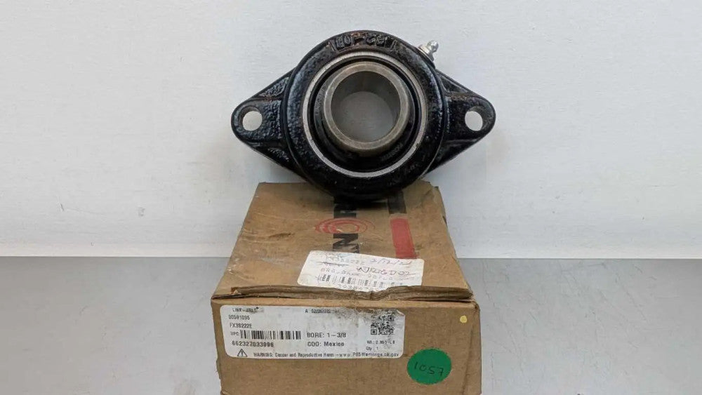 Rexnord FX3S222E 2-Bolt Flange Mount Bearing 1-3/8" ID Link-Belt