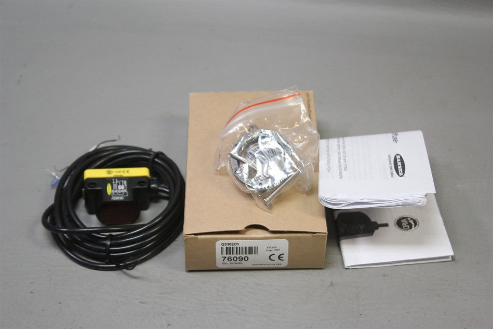 NEW BANNER EXPERT DIFFUSE MODE SENSOR QS30EDV