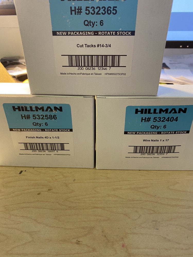 BRAND NEW Hillman 532586 , 5324404, 5322365 Set Of 6 EACH