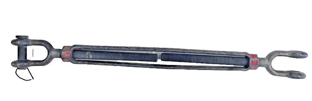 TURNBUCKLE JAW-JAW 41" X 65", TAKE UP: 24", #7 X 1-1/4"