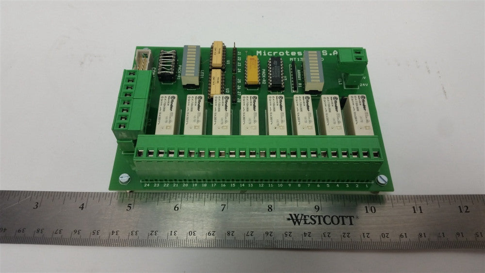 Microtest Relay Breakout PC Board Mt133