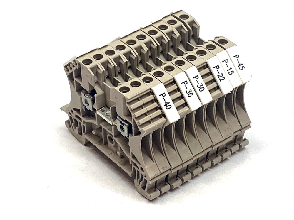 Weidmuller WDU 2.5 Feed-Through Terminal Block LOT OF 10