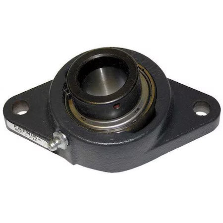 Timken Rcjt 1 7/16 Flange Bearing, 2-Bolt, Ball, 1-7/16" Bore