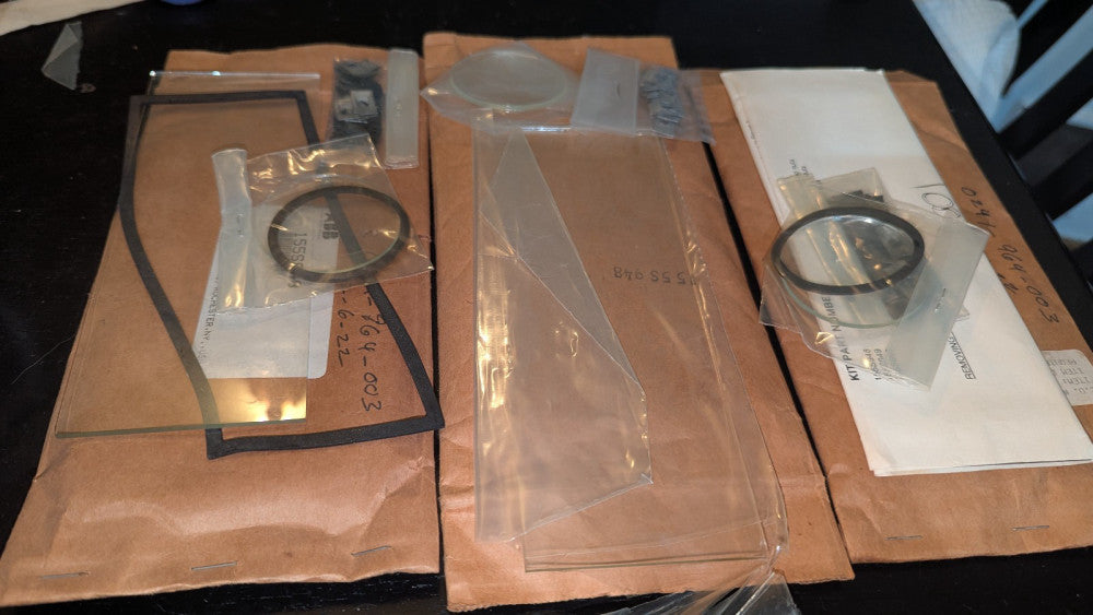 (3) ABB Standard Gauge Glass Kit for 440R™ Model C NEW BUT READ CONDITION
